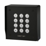 BPT BLMK/F Black painted standalone flush keypad panel c/w keypad module